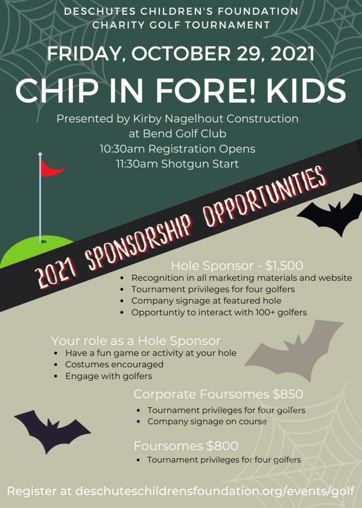 Chip in FORE Kids Flyer 1